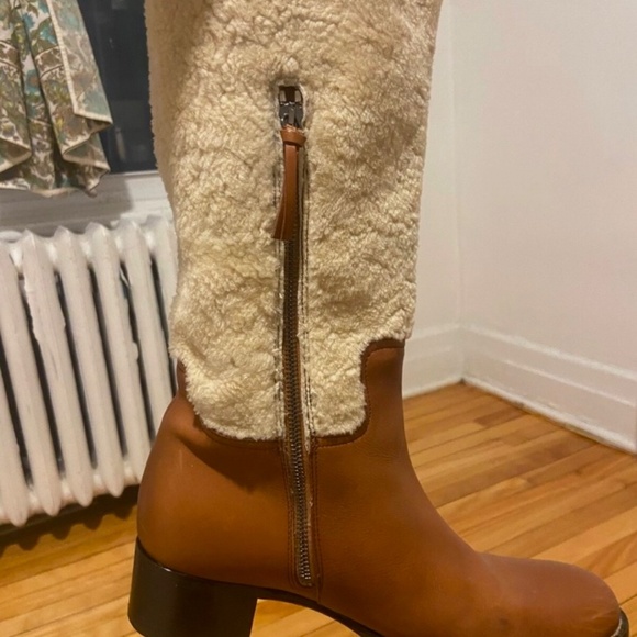 Miu Miu Brown Leather Boots - Picture 5 of 6